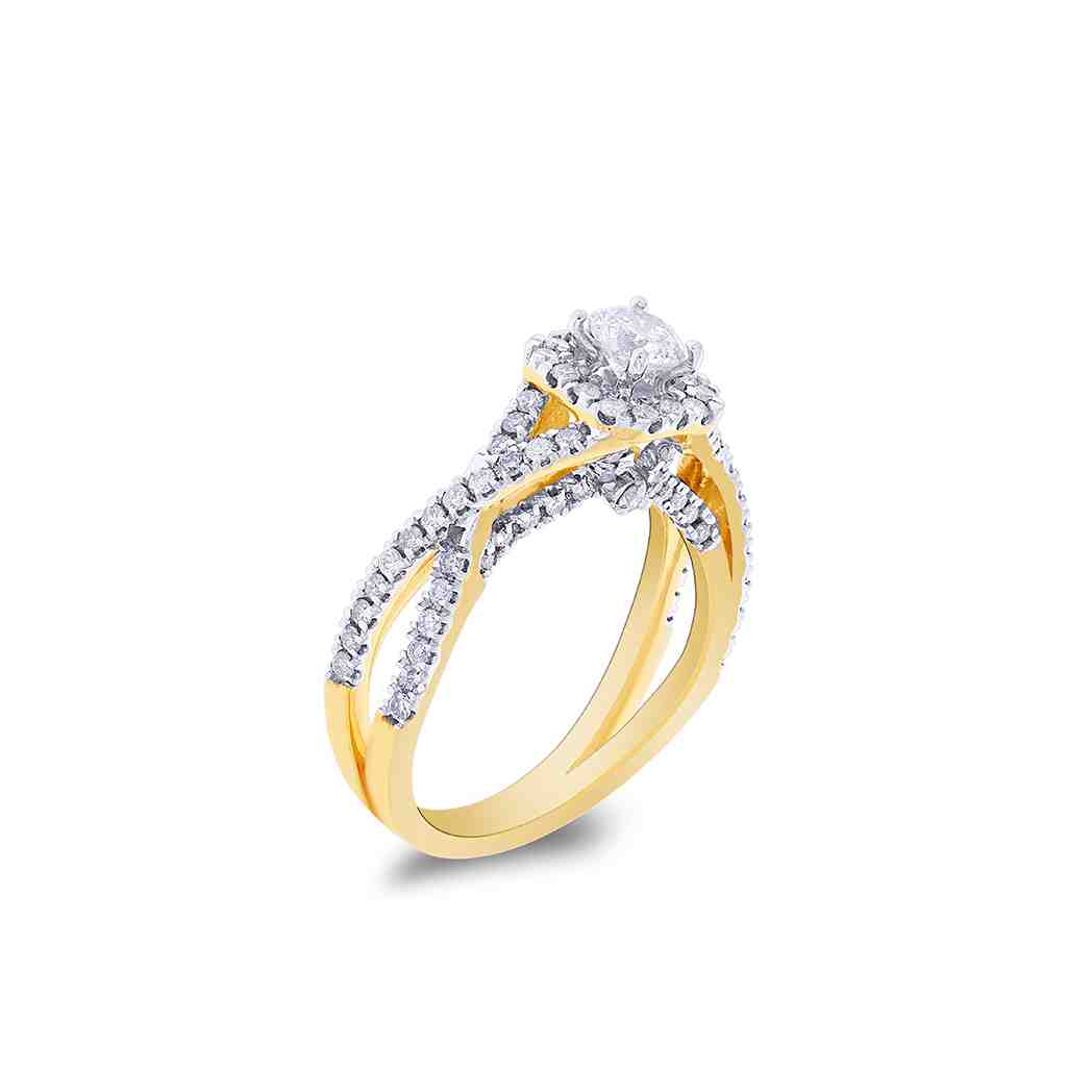 Round Brilliant Cut Diamond Engagement Ring LR11710A
